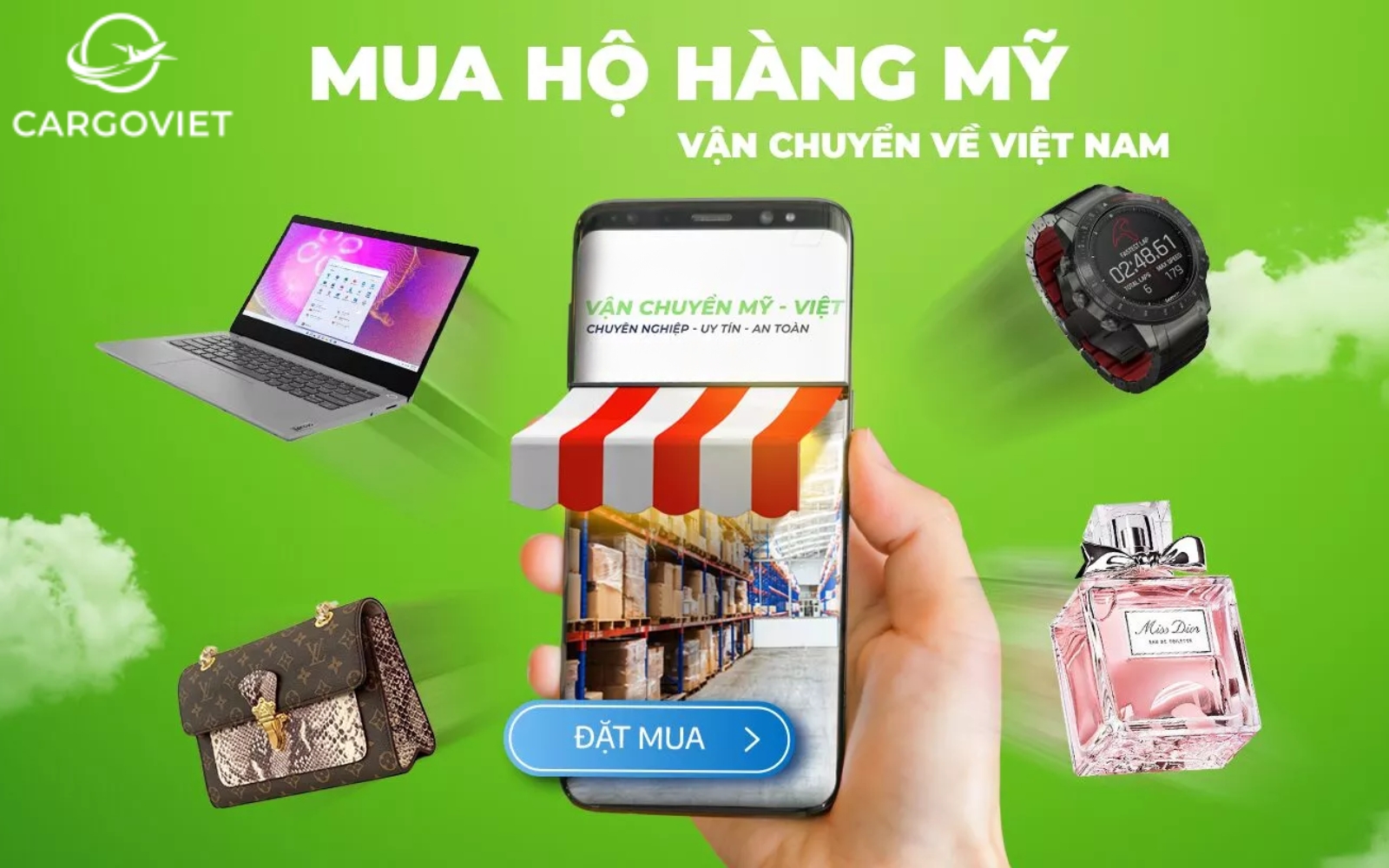 Gửi hộ đồ Mỹ