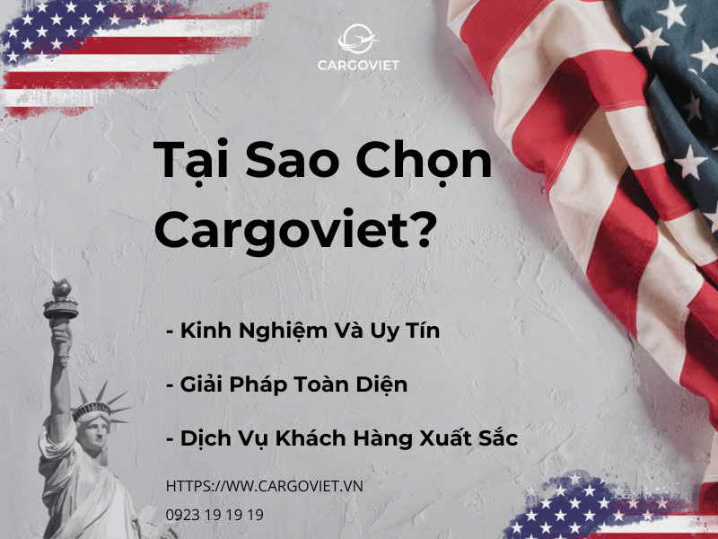 Cargoviet - Dịch vụ logistic Mỹ uy tín chất lượng