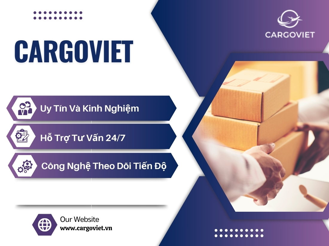 Cargoviet - Địa chỉ ship hàng hóa Mỹ uy tín